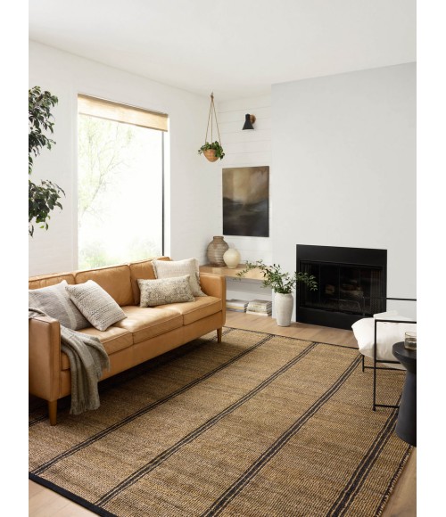 Angela Rose x Loloi Colton Natural / Black CON-01 10 ft. X 14 ft. Rectangle Rug