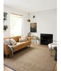 Angela Rose x Loloi Colton Natural / Navy CON-05 5 ft. X 7 ft. Rectangle Rug