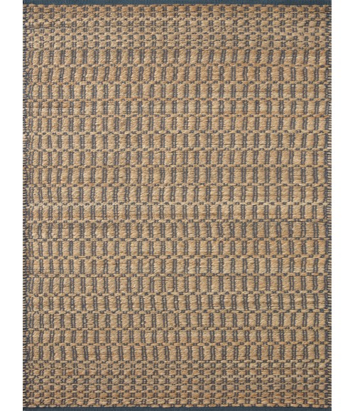 Angela Rose x Loloi Colton Natural / Navy CON-05 5 ft. X 7 ft. Rectangle Rug