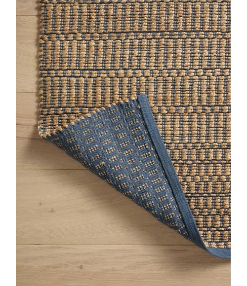 Angela Rose x Loloi Colton Natural / Navy CON-05 5 ft. X 7 ft. Rectangle Rug