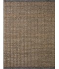 Jean Stoffer x Loloi Cornwall Charcoal / Natural CRN-01 7 ft. 9 in. X 9 ft. 9 in. Rectangle Rug