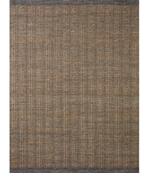 Jean Stoffer x Loloi Cornwall Charcoal / Natural CRN-01 7 ft. 9 in. X 9 ft. 9 in. Rectangle Rug