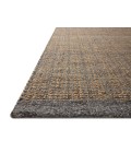 Jean Stoffer x Loloi Cornwall Charcoal / Natural CRN-01 7 ft. 9 in. X 9 ft. 9 in. Rectangle Rug