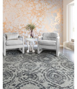 Loloi Cyrus CU-01 GREY / INDIGO Area Rug 2 ft. 0 in. X 3 ft. 0 in. Rectangle