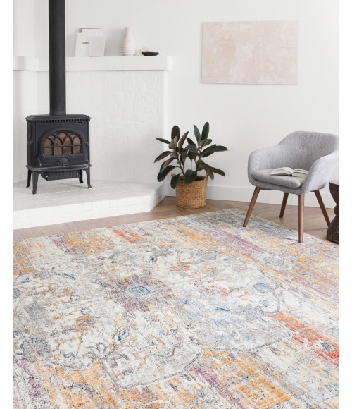 Loloi Dante Natural / Sunrise DN-06 5ft.-3in. X 7ft.-2in. Rect. Rug