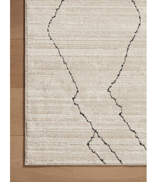 Loloi Darby Sand / Charcoal DAR-03 9 ft. 2 in. X 13 ft. Rectangle Rug
