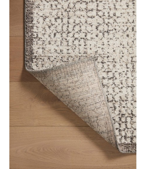 Loloi Darby Ivory / Stone Rug DAR-04 6 ft. 7 in. X 9 ft. 3 in. Rectangle - Rugs Town Loloi Darby Ivory / Stone DAR-04 6 ft. 7 in. X 9 ft. 3 in. Rectangle Rug
