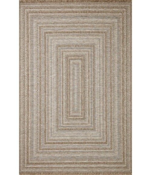 Loloi II Dawn Natural 7'-8" x 7'-8" Round Area Rug