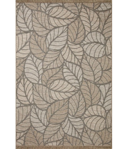 Loloi II Dawn Natural 7'-8" x 7'-8" Round Area Rug