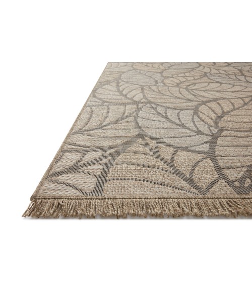 Loloi II Dawn Natural 7'-8" x 7'-8" Round Area Rug