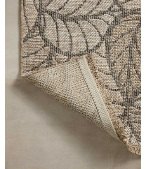 Loloi II Dawn Natural 7'-8" x 7'-8" Round Area Rug