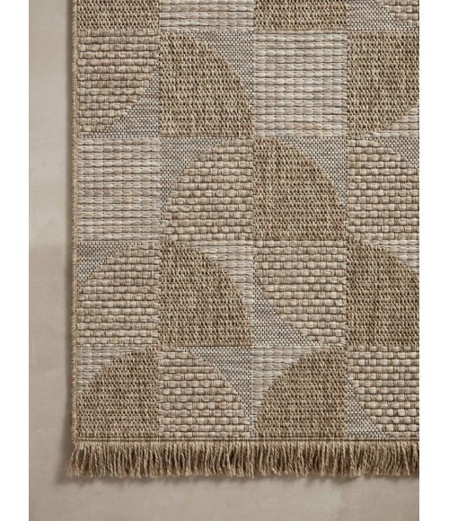 Loloi Dawn Area Rug Loloi II Dawn Natural 18" x 18" Sample Rug