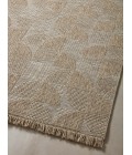 Loloi Dawn Area Rug Loloi II Dawn Natural 18" x 18" Sample Rug