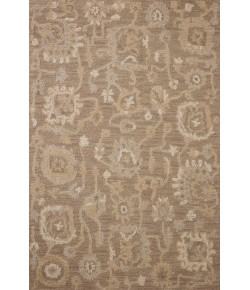 Chris Loves Julia x Loloi Dorothea Bark / Stone DRT-01 2ft.-6in. X 9ft.-9in. Rect. Rug