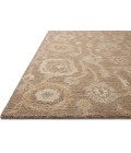 Chris Loves Julia x Loloi Dorothea Bark / Stone DRT-01 2ft.-6in. X 9ft.-9in. Rect. Rug