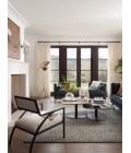 Loloi Elias Ocean / Oatmeal ELA-02 8 ft. 6 in. X 11 ft. 6 in. Rectangle Rug