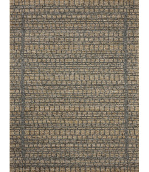 Loloi Elias Wheat / Charcoal ELA-05 8 ft. 6 in. X 11 ft. 6 in. Rectangle Rug