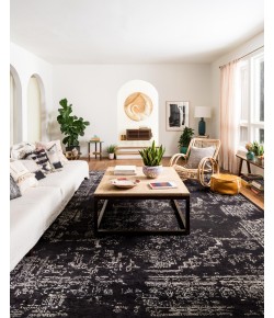 Loloi Elsa EF-03 black Area Rug 2 ft. 0 in. X 3 ft. 0 in. Rectangle