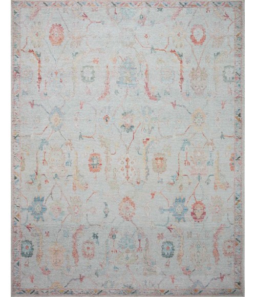 Loloi Elysium Area Rug Loloi II Elysium Collection Pebble / Multi 3'-0" X 3'-0" Round Accent Rug