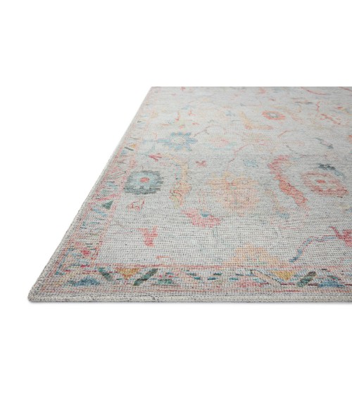 Loloi Elysium Area Rug Loloi II Elysium Collection Pebble / Multi 3'-0" X 3'-0" Round Accent Rug