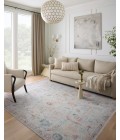 Loloi Elysium Area Rug Loloi II Elysium Collection Pebble / Multi 3'-0" X 3'-0" Round Accent Rug