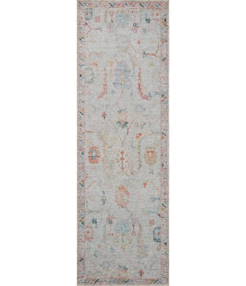 Loloi Elysium Area Rug Loloi II Elysium Collection Pebble / Multi 3'-0" X 3'-0" Round Accent Rug