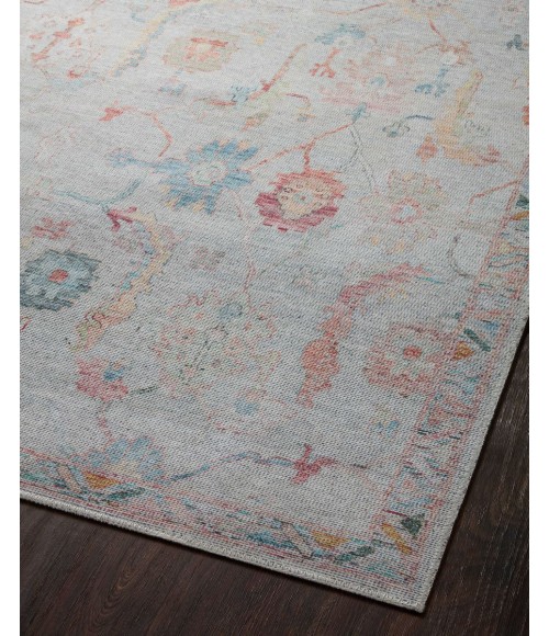 Loloi Elysium Area Rug Loloi II Elysium Collection Pebble / Multi 3'-0" X 3'-0" Round Accent Rug