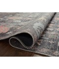 Loloi Elysium Area Rug Loloi II Elysium Collection Charcoal / Multi 7'-10" X 7'-10" Round Area Rug