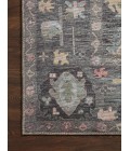 Loloi Elysium Area Rug Loloi II Elysium Collection Charcoal / Multi 7'-10" X 7'-10" Round Area Rug