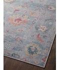 Loloi II Elysium Collection Denim / Multi 3'-0" X 3'-0" Round Accent Rug