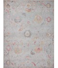 Loloi II Elysium Collection Silver / Multi 3'-0" X 3'-0" Round Accent Rug
