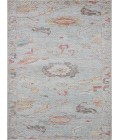 Loloi II Elysium Collection Silver / Multi 3'-0" X 3'-0" Round Accent Rug