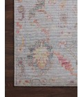 Loloi II Elysium Collection Silver / Multi 3'-0" X 3'-0" Round Accent Rug