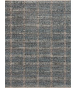 Angela Rose x Loloi Ember Blue / Beige EMB-03 18 in. X 18 in. Sample Rug