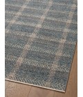 Angela Rose x Loloi Ember Blue / Beige EMB-03 18 in. X 18 in. Sample Rug