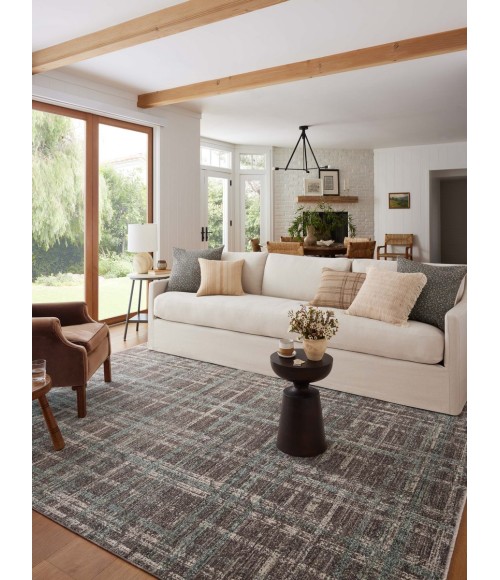 Angela Rose x Loloi Ember Espresso / Multi Rug EMB-08 3 ft. 6 in. X 5 ft. 6 in. Rectangle - Rugs Town Angela Rose x Loloi Ember Espresso / Multi EMB-08 3 ft. 6 in. X 5 ft. 6 in. Rectangle Rug