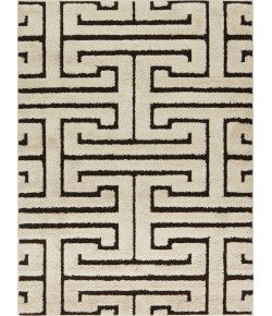 Loloi Enchant EN-28 IVORY / BROWN Area Rug 7 ft. 7 in. X 7 ft. 7 in. Square