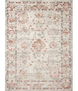 Loloi Estelle EST-01 IVORY / RUST Area Rug 2 ft. 7 in. X 10 ft. 0 in. Rectangle