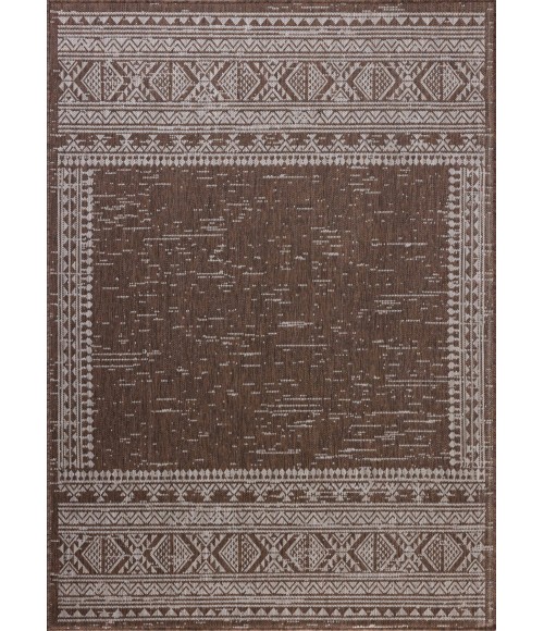 Loloi Easton Coffee / Dove ESN-01 4ft. X 6ft. Rect. Rug