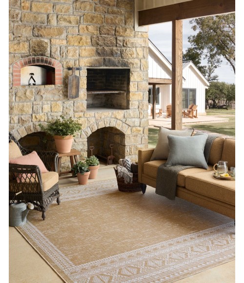 Loloi Easton Ivory / Wheat ESN-01 7ft.-10in. X 10ft. Rect. Rug