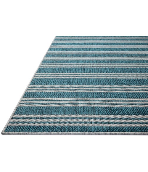 Loloi Easton Teal / Fog ESN-04 4ft. X 6ft. Rect. Rug