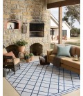 Loloi Easton Ivory / Denim ESN-08 7ft.-10in. X 10ft. Rect. Rug