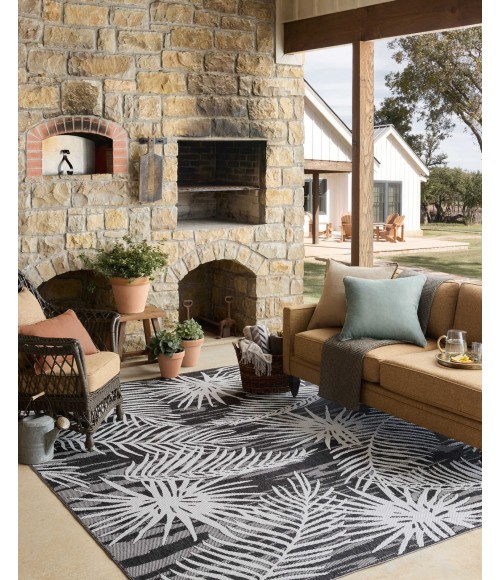 Loloi Easton Ivory / Onyx ESN-09 7ft.-10in. X 10ft. Rect. Rug