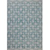 Loloi Easton Fog / Teal ESN-10 4ft. X 6ft. Rect. Rug