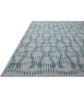 Loloi Easton Fog / Teal ESN-10 7ft.-10in. X 10ft. Rect. Rug