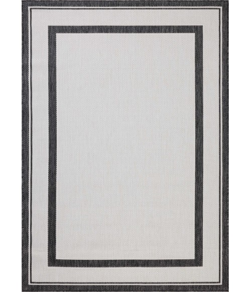 Loloi Easton Onyx / Ivory ESN-11 7ft.-10in. X 10ft. Rect. Rug