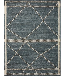 Loloi Fabian FAB-01 Denim / Charcoal Area Rug 2 ft. 7 in. X 12 ft. 0 in. Rectangle