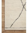 Loloi Fabian Area Rug Loloi II Fabian Ivory / Charcoal 2'-7" x 7'-6" Runner Rug