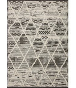 Loloi Fabian FAB-03 Charcoal / Ivory Area Rug 9 ft. 2 in. X 13 ft. Rectangle