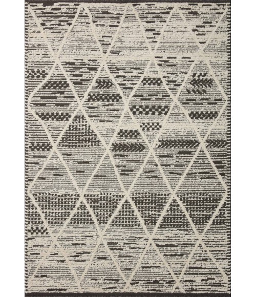 Loloi Fabian Area Rug Loloi II Fabian Charcoal / Ivory 9'-2" x 13' Area Rug